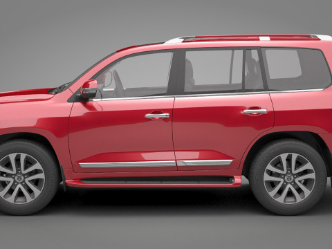 Toyota Land Cruiser J200 2016 3D Model