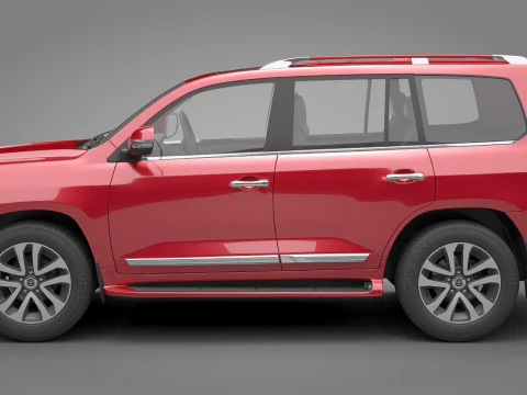 Toyota Land Cruiser J200 2016 3D Model