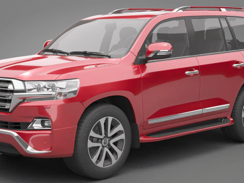Toyota Land Cruiser J200 2016 3D Model