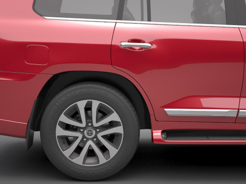 Toyota Land Cruiser J200 2016 3D Model