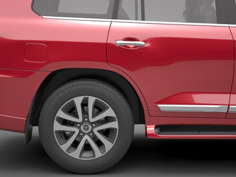 Toyota Land Cruiser J200 2016 3D Model