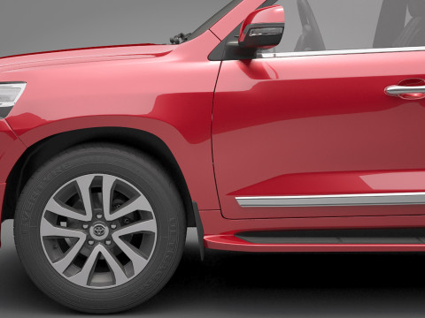 Toyota Land Cruiser J200 2016 3D Model