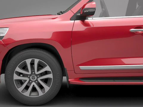 Toyota Land Cruiser J200 2016 3D Model