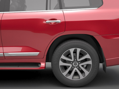 Toyota Land Cruiser J200 2016 3D Model