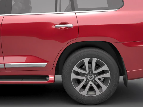 Toyota Land Cruiser J200 2016 3D Model