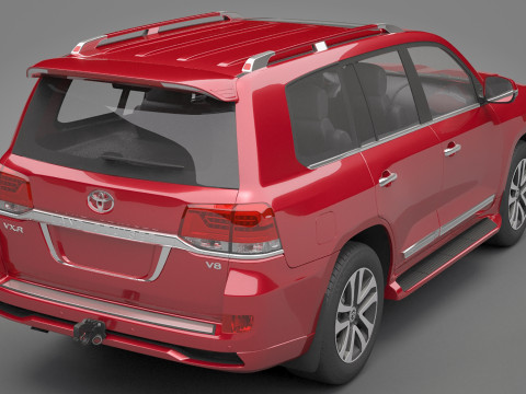 Toyota Land Cruiser J200 2016 3D Model