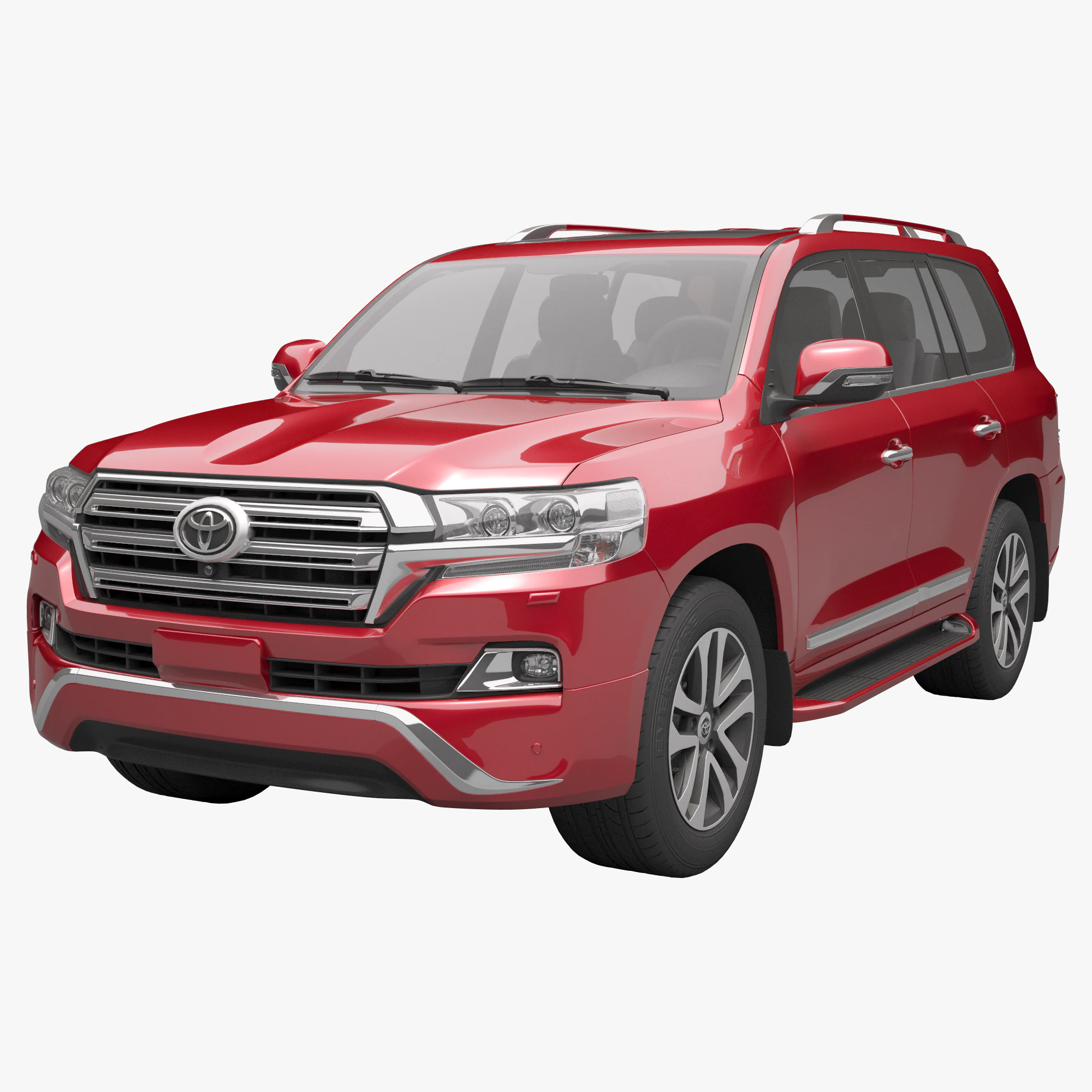 Toyota Land Cruiser J200 2016 3D Model .c4d .max .obj .3ds .fbx .stl .blend 