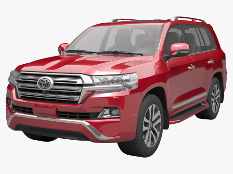 Toyota Land Cruiser J200 2016 3D Model