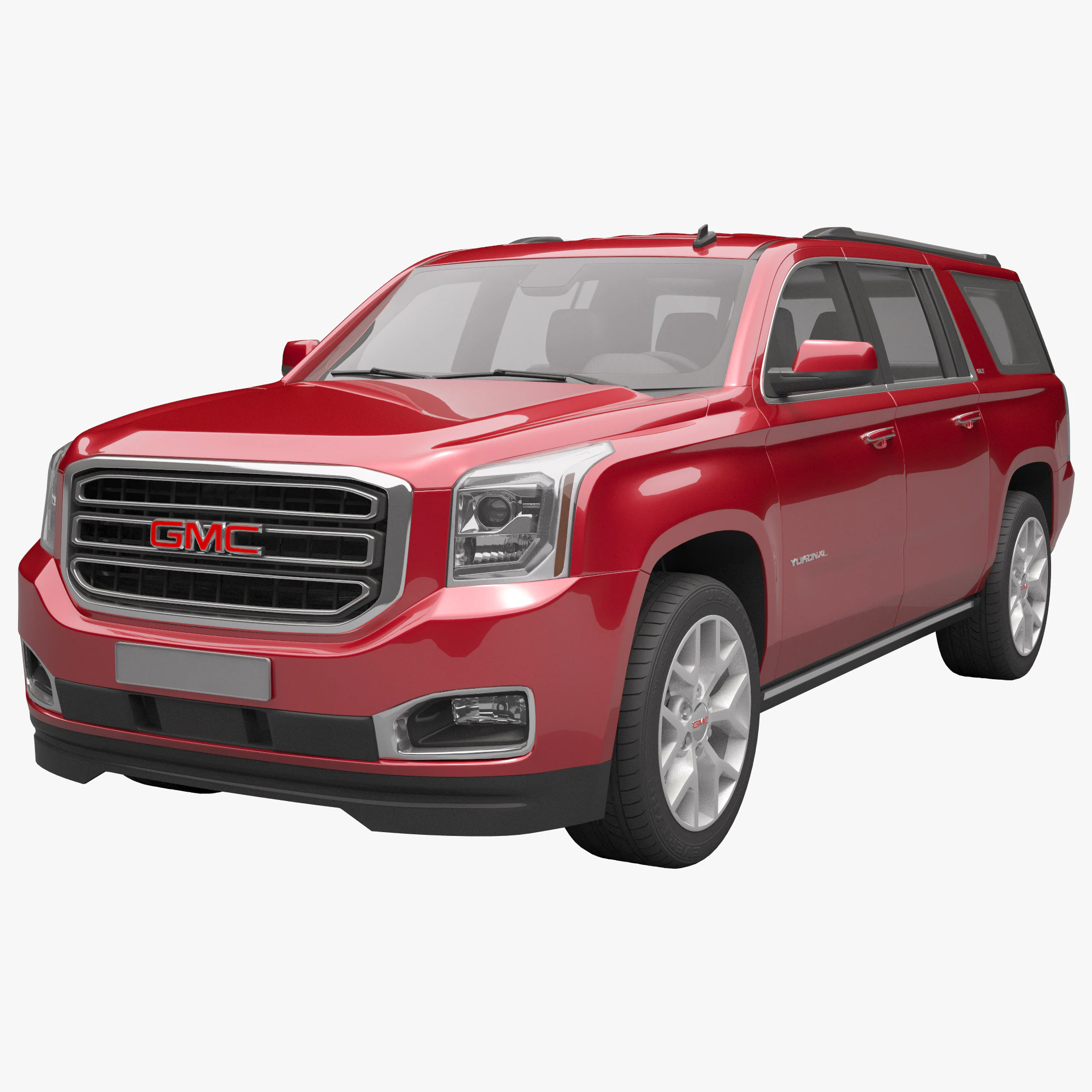 GMC Yukon 2014 3D Model .c4d .max .obj .3ds .fbx .stl .blend 