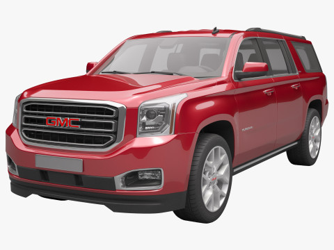 GMC Yukon 2014 3D Model
