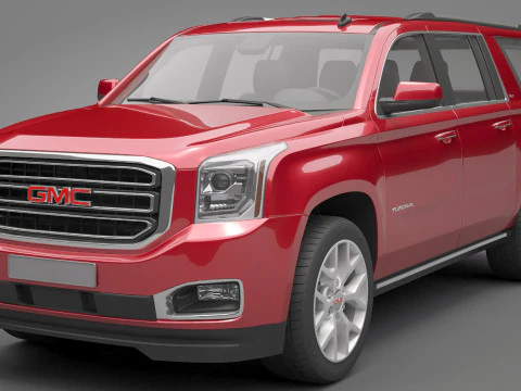 GMC Yukon 2014 3D Model