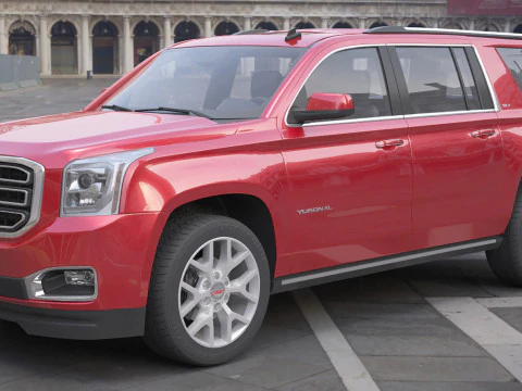 GMC Yukon 2014 3D Model