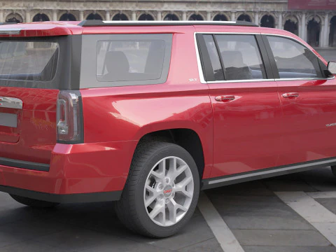 GMC Yukon 2014 3D Model