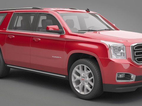 GMC Yukon 2014 3D 模型