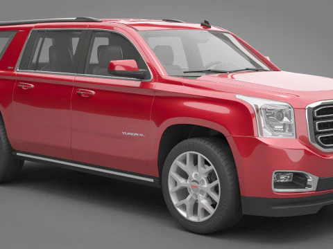 GMC Yukon 2014 3D Model