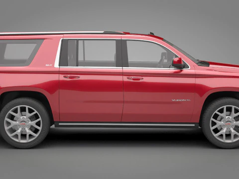 GMC Yukon 2014 3D Model