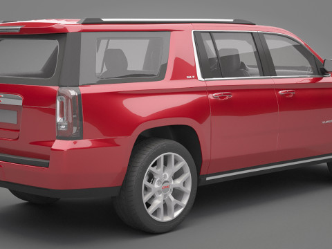 GMC Yukon 2014 3D 模型