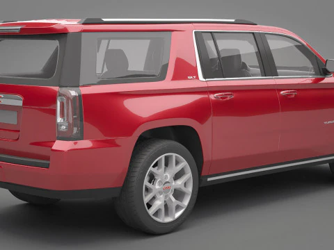 GMC Yukon 2014 3D Model