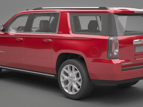 GMC Yukon 2014 3D Model