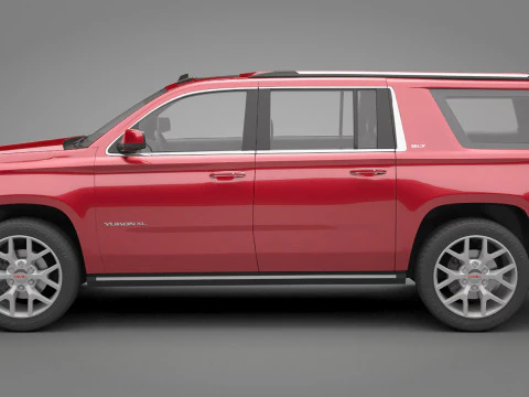 GMC Yukon 2014 3D Model