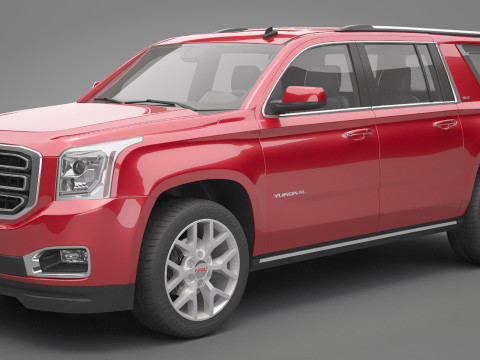 GMC Yukon 2014 3D 模型