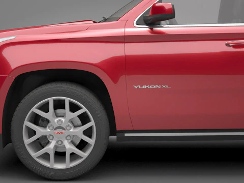 GMC Yukon 2014 3D Model