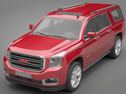 GMC Yukon 2014 3D 模型
