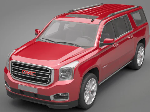 GMC Yukon 2014 3D Model