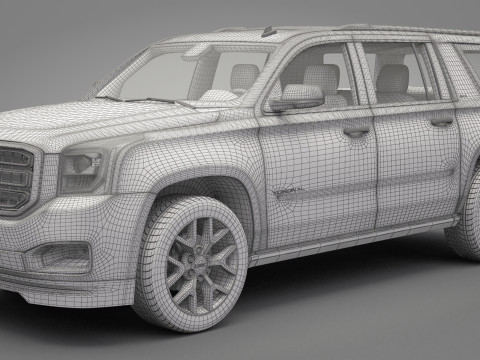 GMC Yukon 2014 3D 模型