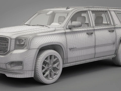 GMC Yukon 2014 3D Model