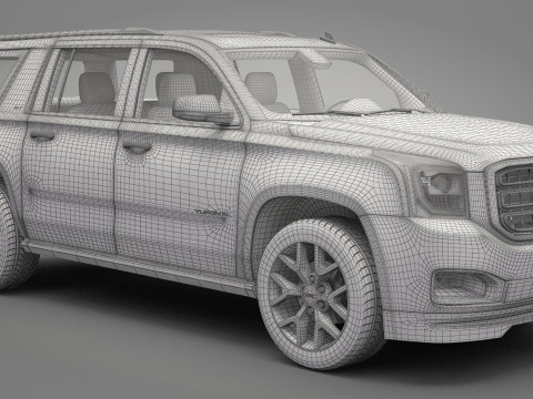 GMC Yukon 2014 3D 模型