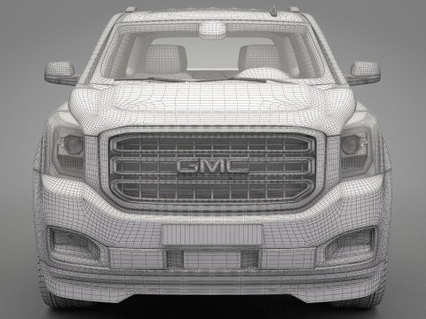 GMC Yukon 2014 3D 模型