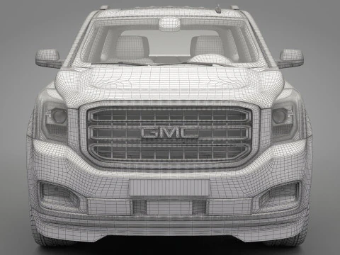 GMC Yukon 2014 3D Model