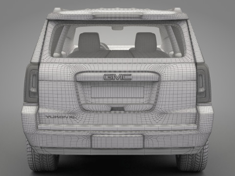 GMC Yukon 2014 3D 模型