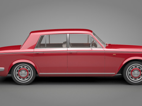 Generic Old Car 02 3D 모델
