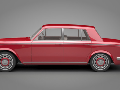Generic Old Car 02 3D 모델