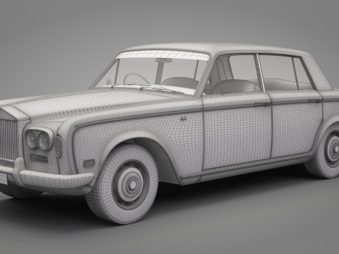 Generic Old Car 02 3D 모델