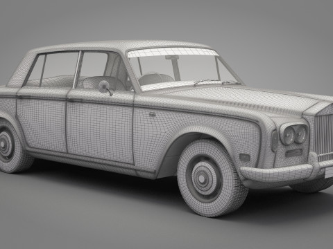 Generic Old Car 02 3D 모델