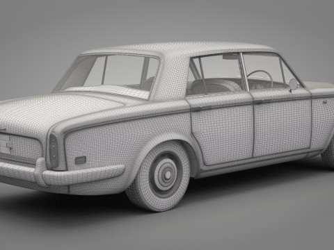 Generic Old Car 02 3D 모델
