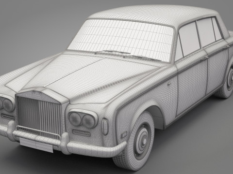 Generic Old Car 02 3D 모델