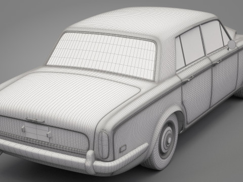Generic Old Car 02 3D 모델