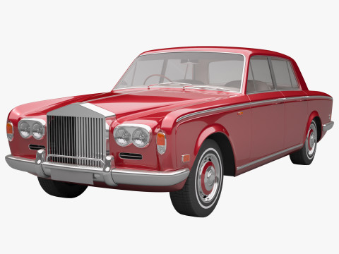Generic Old Car 02 3D Model