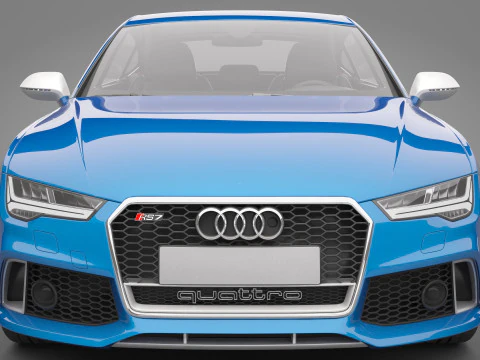 Audi RS7 Sportback 2016 3D Model