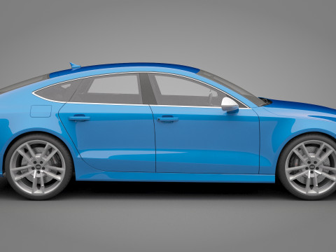 Audi RS7 Sportback 2016 3Dモデル