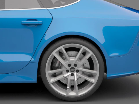 Audi RS7 Sportback 2016 3D Model