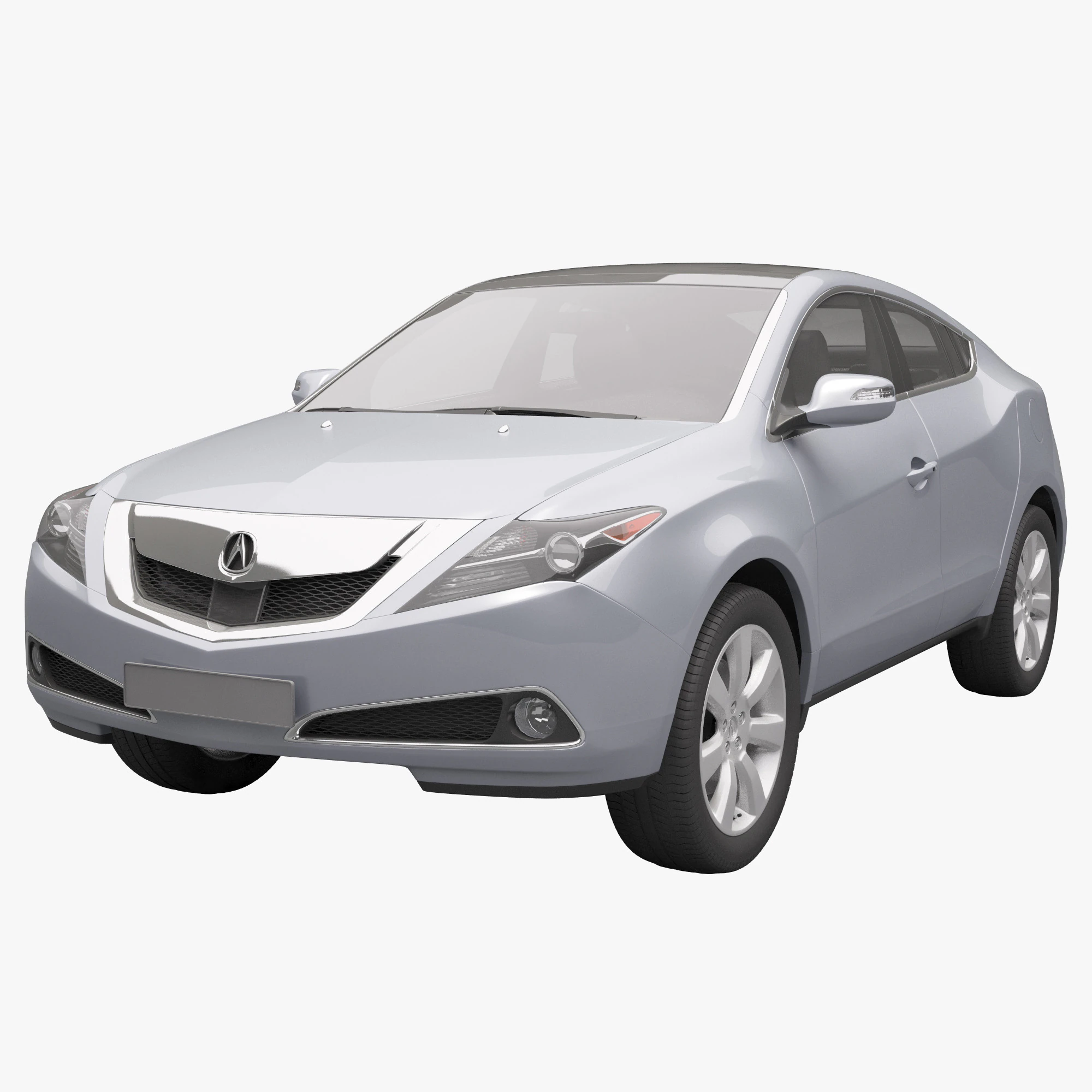 Acura ZDX 3D Model .c4d .max .obj .3ds .fbx .stl .blend 