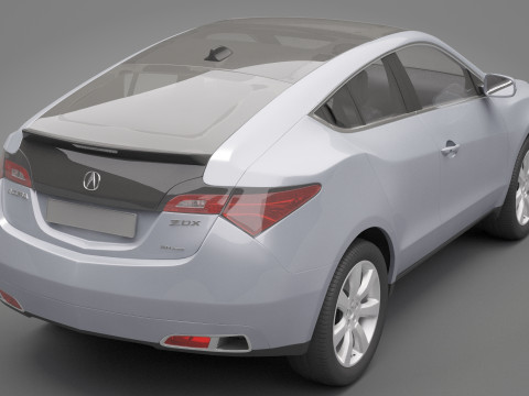 Acura ZDX 3D 模型