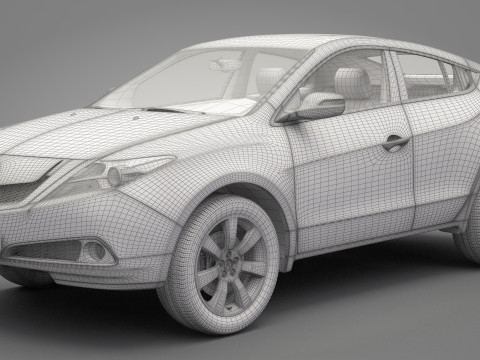 Acura ZDX 3D 模型