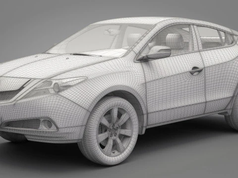 Acura ZDX 3D Model