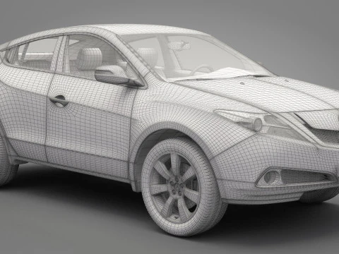 Acura ZDX 3D Model